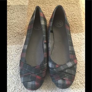 SO Plaid Flats
